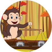 Monkey measuring Weights - Level 4