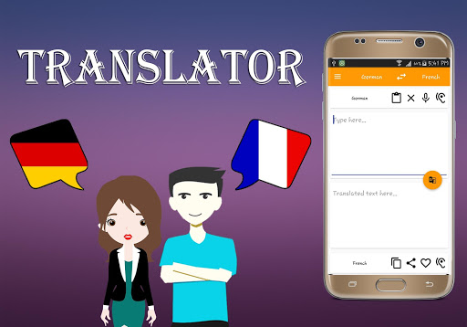 Android application German To French Translator screenshort