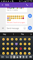 screenshot of Emoji Fonts Message Maker