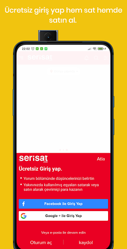 Serisat Screen 2