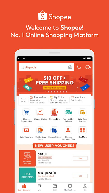 Shopee: Shop and Get Cashback - 3.24.14 - (Android)