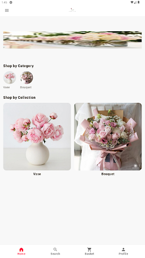 Android application عبق- abaq flower screenshort