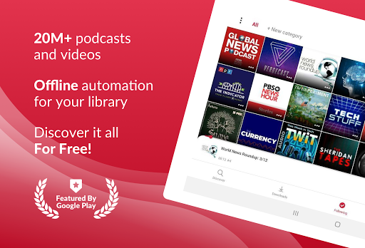 Podcast App: Free & Offline Podcasts by Player FM  screenshots 9