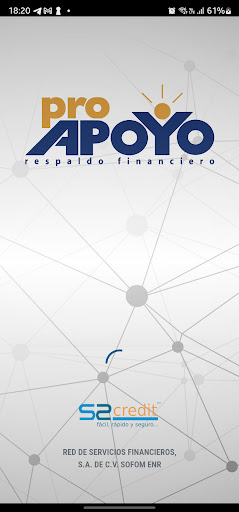 Android application ProApoyo screenshort