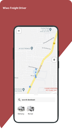 Android application Wiwo Freight Driver screenshort