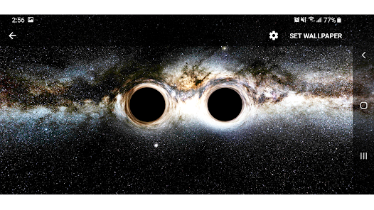 Captura de Pantalla 14 Black Hole 3D Parallax Live Wa android