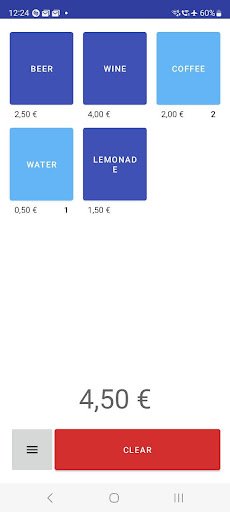 Simple Cashiers Calculator Screen 2