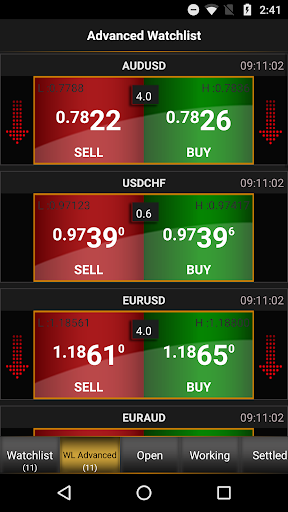 AX1Trader Screen 3