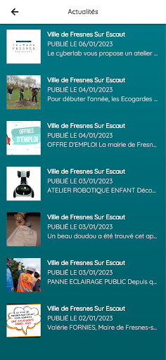 Ville de Fresnes-sur-Escaut Screen 2