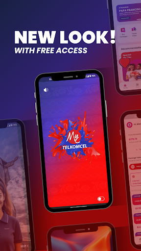 Android application MyTelkomcel screenshort