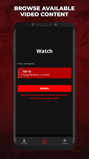 RXF Live Screen 3