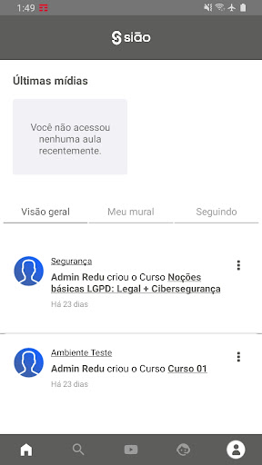 Android application Sião screenshort