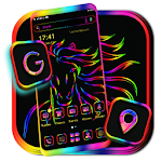 Cover Image of Descargar Colorful Horse Theme  APK