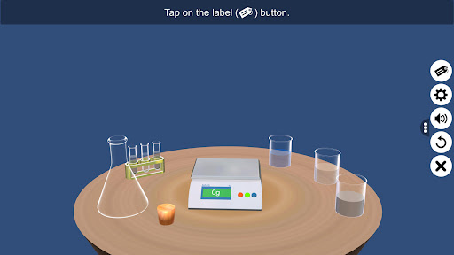Android application Law of Conservation of Mass screenshort