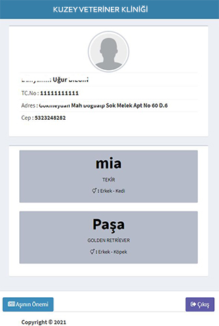 Kuzey Veteriner Kliniği Screen 2
