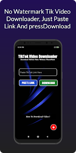TIK Downloader - NoWatermark