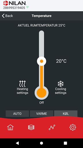 Nilan User App Screen 3