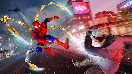 Spider Fighter Man Game