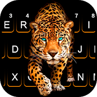 Tema Keyboard Fierce Cheetah