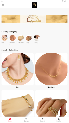 Android application HayaJewelery screenshort