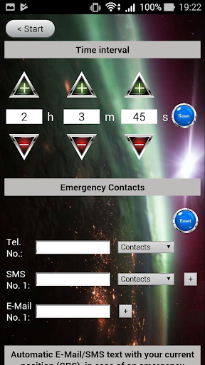 panSOS - Emergency App Screen 3