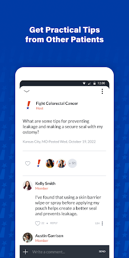 Screenshot of Fight Colorectal Cancer