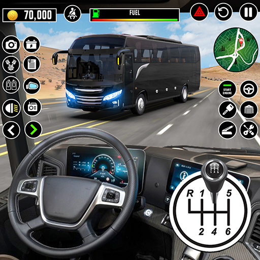Bus Driving School : Bus Games 5.0 Icon