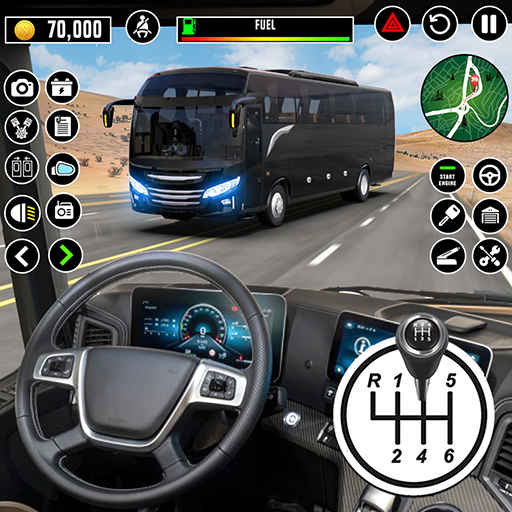 moderno ônibus dirigir estacionamento-ônibus jogos Android Jogos