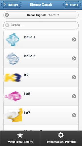GuidaTV Screen 2