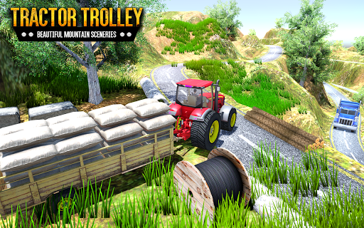 Village Tractor Trolley Driver Screen 2