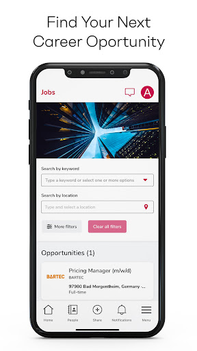 Android application Simon-Kucher Alumni Network screenshort