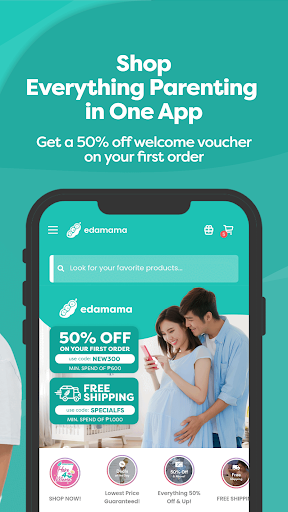 edamama - Mama & Kids Shopping Screen 2