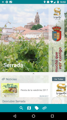 Android application Serrada screenshort