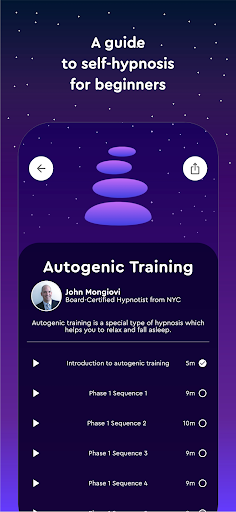 Screenshot of hypnu: Sleep hypnosis and more