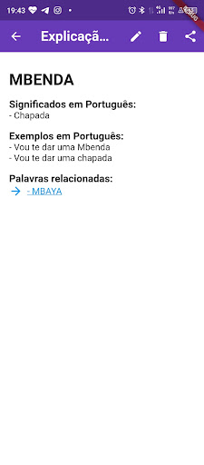 Dicionário Angolano Screen 3