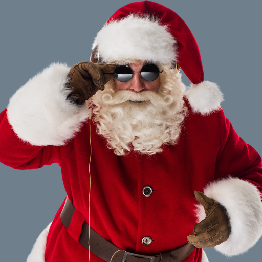 papai noel fotos logo