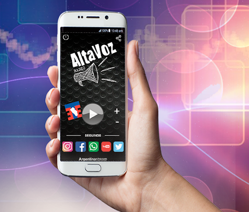 Android application Radio Alta Voz screenshort