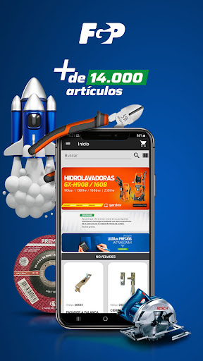 Android application Ferretera General Paz screenshort