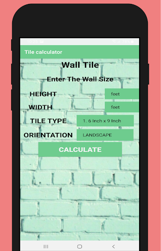 Tile Calculator Screen 2