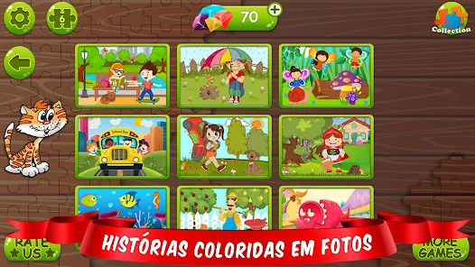 Jogo de Quebra-Cabeça Infantil – Apps no Google Play