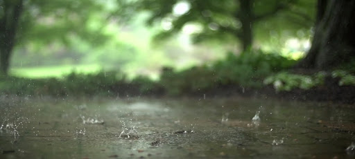 Android application rain meditation, 빗소리 명상 screenshort