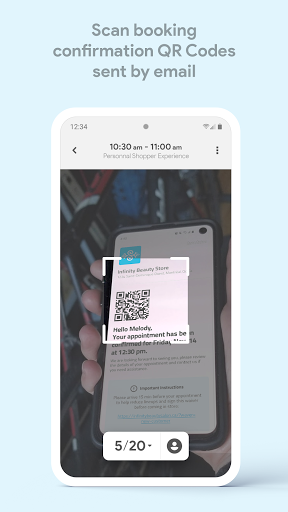 Booxi — Check-in Screen 3