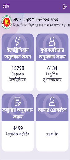 Android application বিদ্যুৎ বন্ধু screenshort