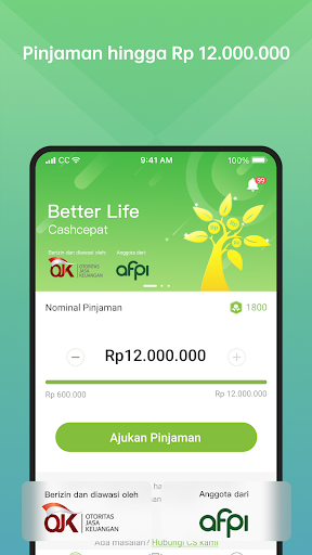 Android application Cashcepat- Pinjaman Tunai screenshort