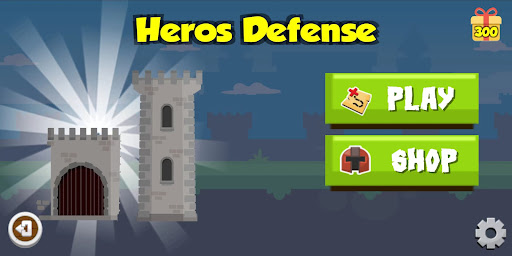Android application Defend Hero Battle screenshort