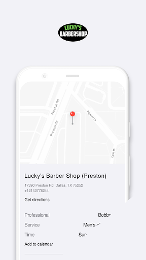 Android application Lucky's screenshort