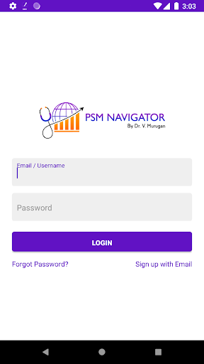 PSM Navigator Screen 2