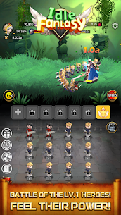 Idle Fantasy Merge RPG MOD APK: Legend (Unlimited Gold) 1