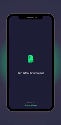 Android application Notey screenshort