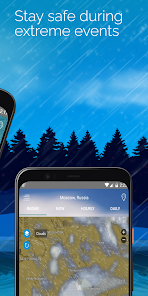 Weather Radar Forecast Maps MOD APK 10.4.9 (Premium Unlocked) Android